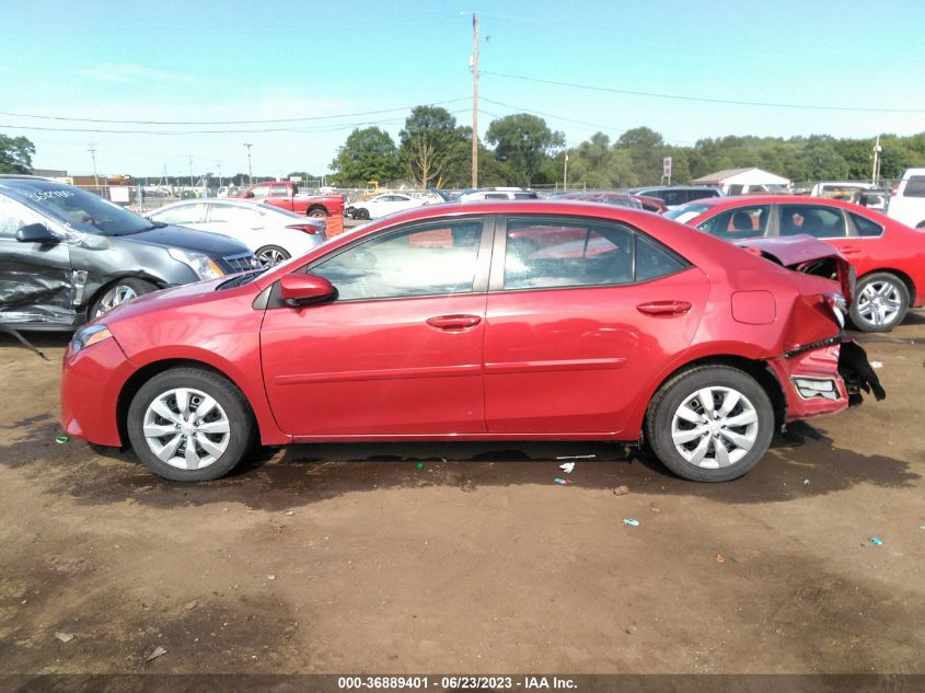 2015 TOYOTA COROLLA LE - 2T1BURHE9FC436720