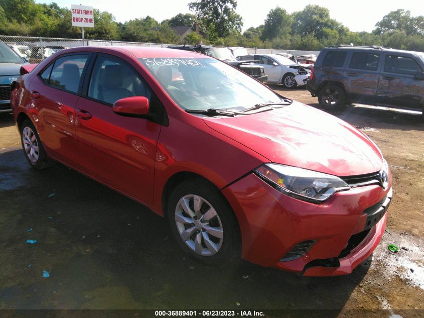 2015 TOYOTA COROLLA LE - 2T1BURHE9FC436720