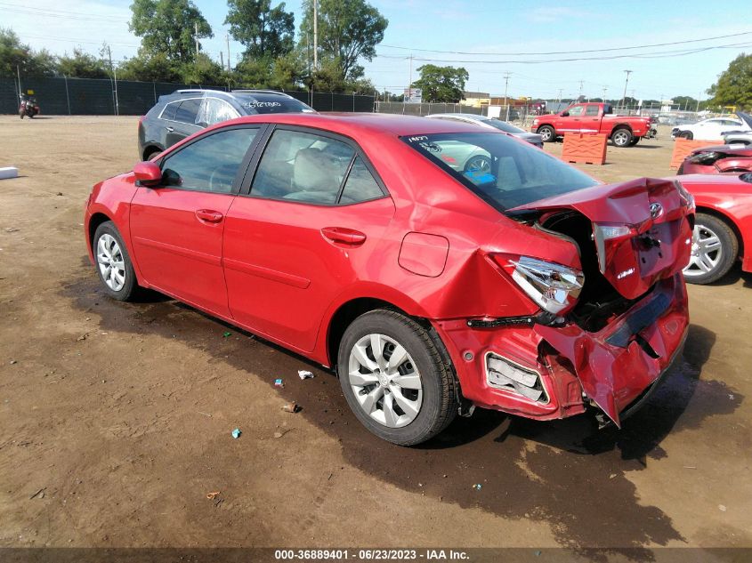 2015 TOYOTA COROLLA LE - 2T1BURHE9FC436720