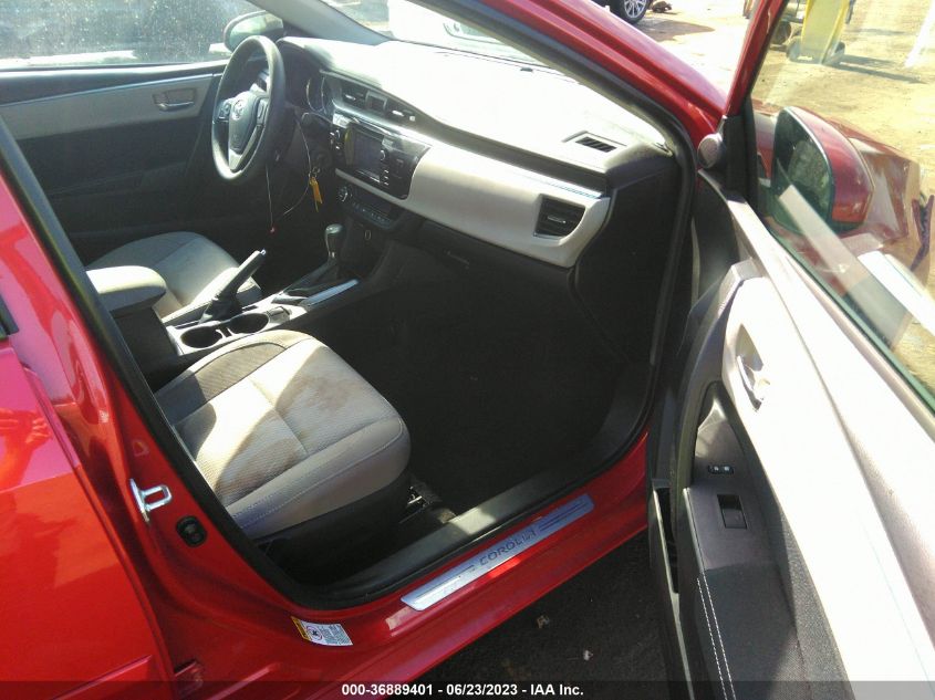 2015 TOYOTA COROLLA LE - 2T1BURHE9FC436720