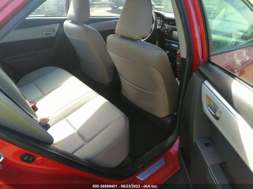 2015 TOYOTA COROLLA LE - 2T1BURHE9FC436720