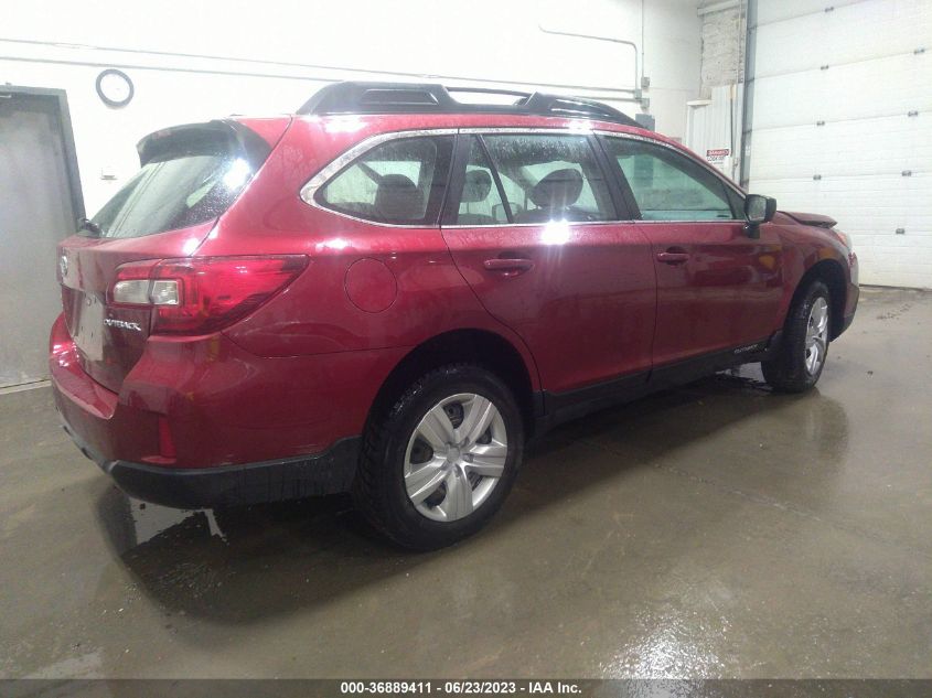 2015 SUBARU OUTBACK 2.5I - 4S4BSBAC2F3354452