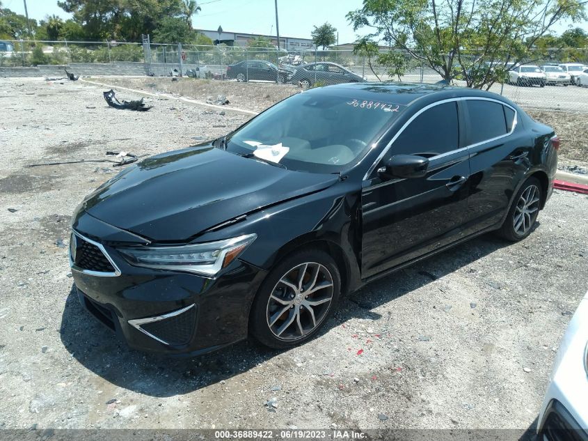 VIN 19UDE2F70KA003708 2019 ACURA ILX PREMIUM/TECHNOLOGY