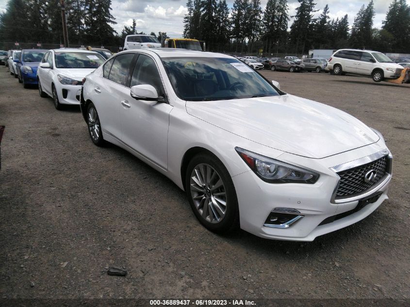 2021 INFINITI Q50 3.0T LUXE - JN1EV7BP2MM704387