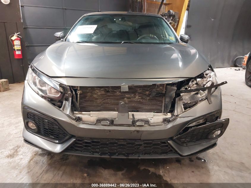 2018 HONDA CIVIC HATCHBACK EX - SHHFK7H59JU408737