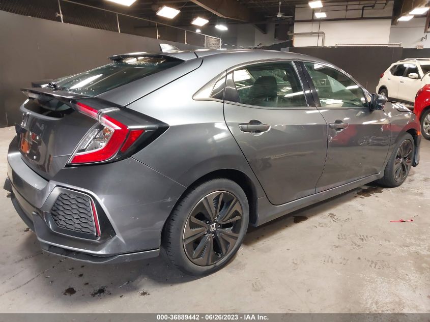 2018 HONDA CIVIC HATCHBACK EX - SHHFK7H59JU408737