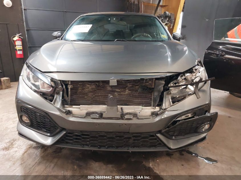 2018 HONDA CIVIC HATCHBACK EX - SHHFK7H59JU408737
