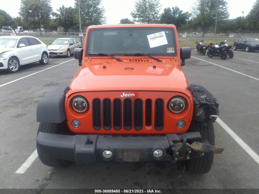 2015 JEEP WRANGLER UNLIMITED SPORT - 1C4BJWDG0FL589879