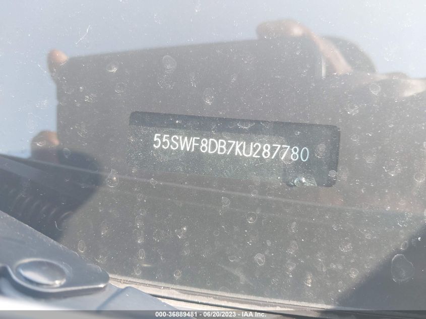 2019 MERCEDES-BENZ C-CLASS C 300 - 55SWF8DB7KU287780
