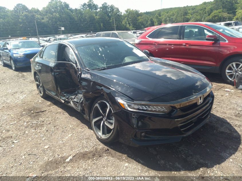 2022 HONDA ACCORD SEDAN SPORT - 1HGCV1F34NA088348