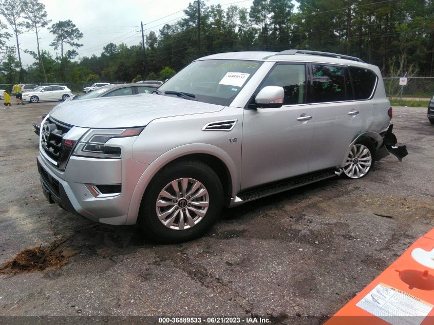 2021 NISSAN ARMADA SV - JN8AY2AD1M9661049