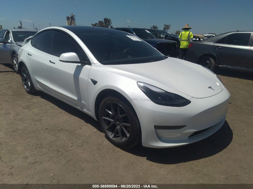 2022 TESLA MODEL 3 LONG RANGE - 5YJ3E1EB3NF341335