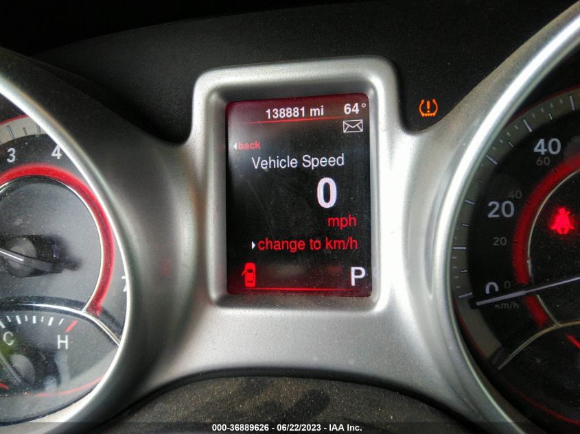 2013 DODGE JOURNEY SXT - 3C4PDCBG3DT618808