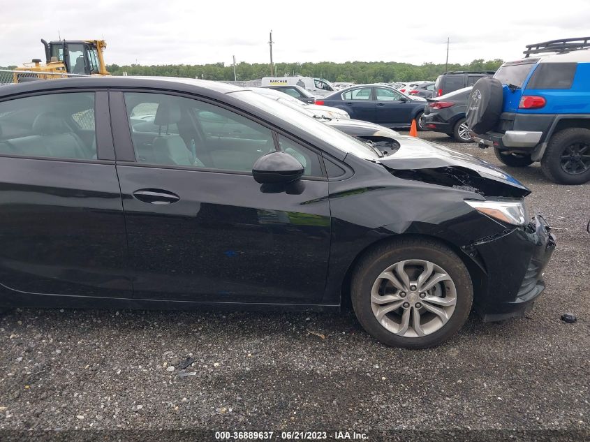 2019 CHEVROLET CRUZE LS - 1G1BC5SM1K7107851