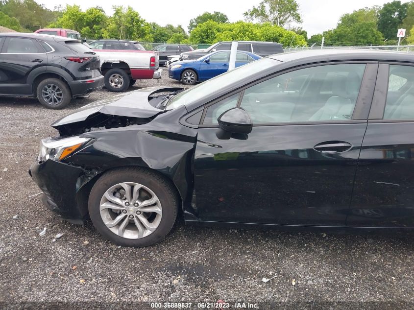 2019 CHEVROLET CRUZE LS - 1G1BC5SM1K7107851