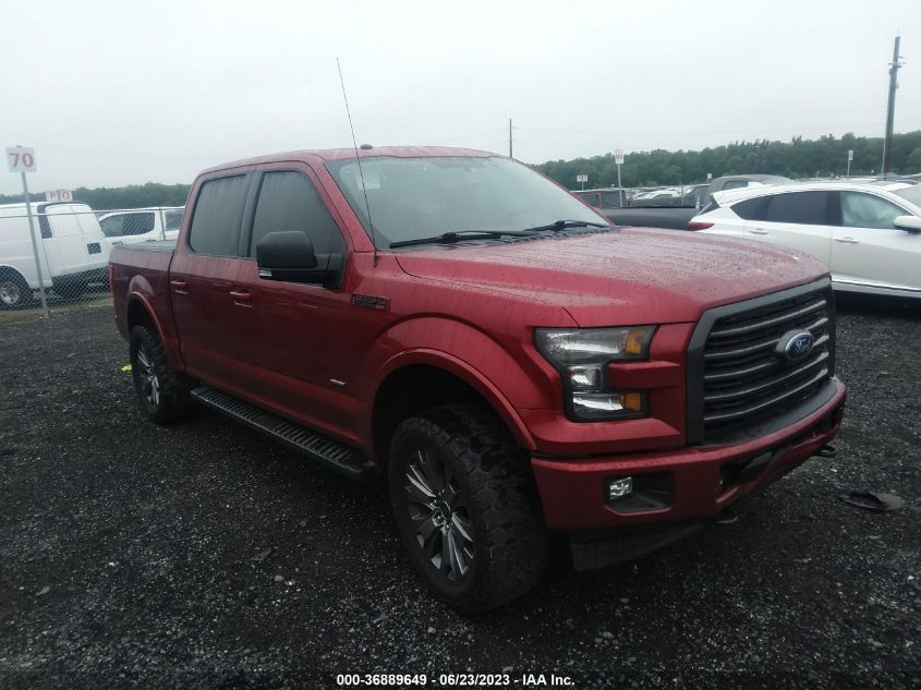 2017 FORD F-150 XL/XLT/LARIAT - 1FTEW1EG1HFA51791