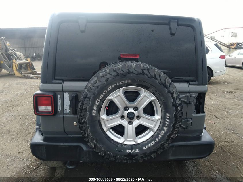 2020 JEEP WRANGLER UNLIMITED SPORT - 1C4HJXDNXLW166350