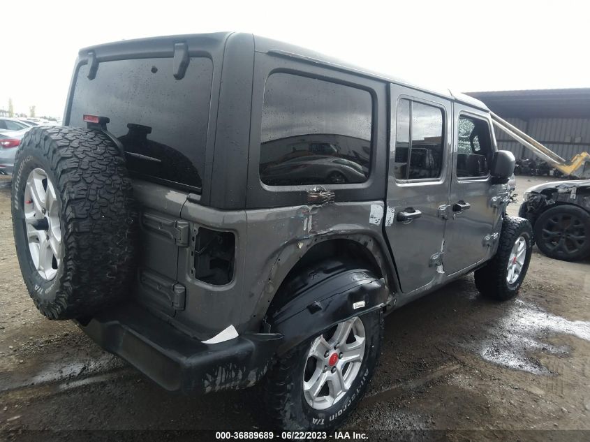 2020 JEEP WRANGLER UNLIMITED SPORT - 1C4HJXDNXLW166350