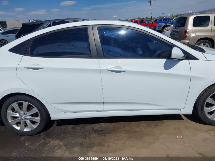 2014 HYUNDAI ACCENT GLS - KMHCU4AE8EU746968