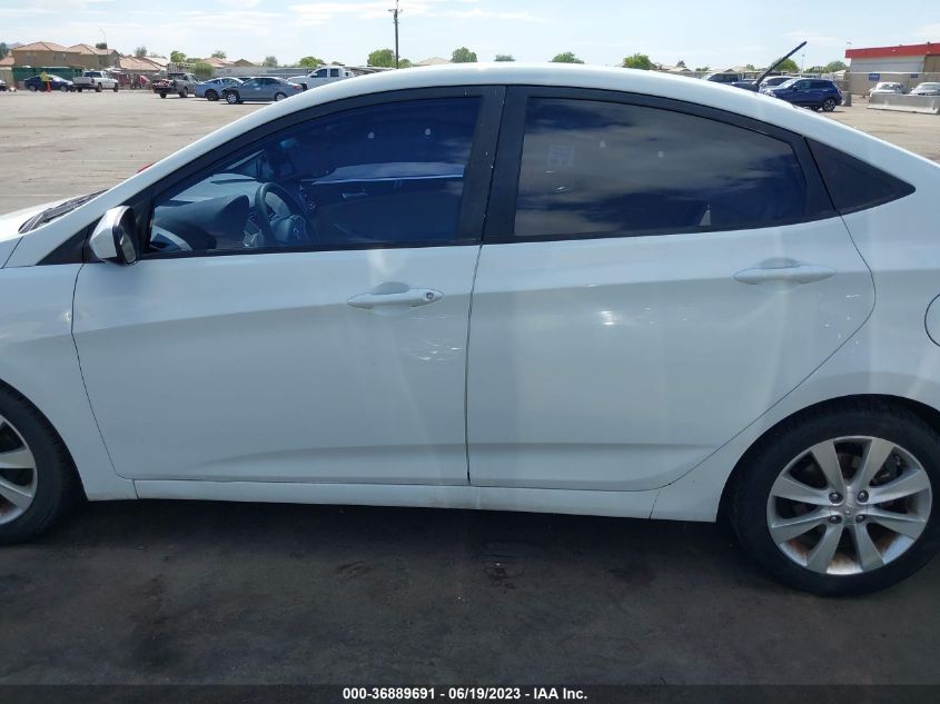 2014 HYUNDAI ACCENT GLS - KMHCU4AE8EU746968