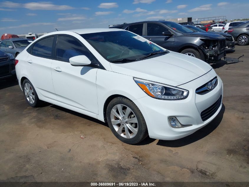 2014 HYUNDAI ACCENT GLS - KMHCU4AE8EU746968