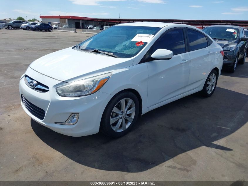 2014 HYUNDAI ACCENT GLS - KMHCU4AE8EU746968