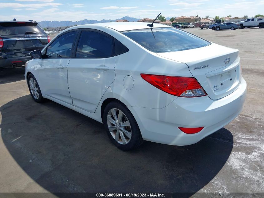 2014 HYUNDAI ACCENT GLS - KMHCU4AE8EU746968