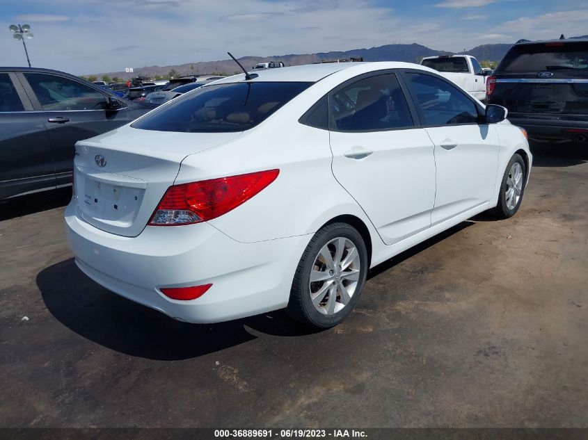 2014 HYUNDAI ACCENT GLS - KMHCU4AE8EU746968