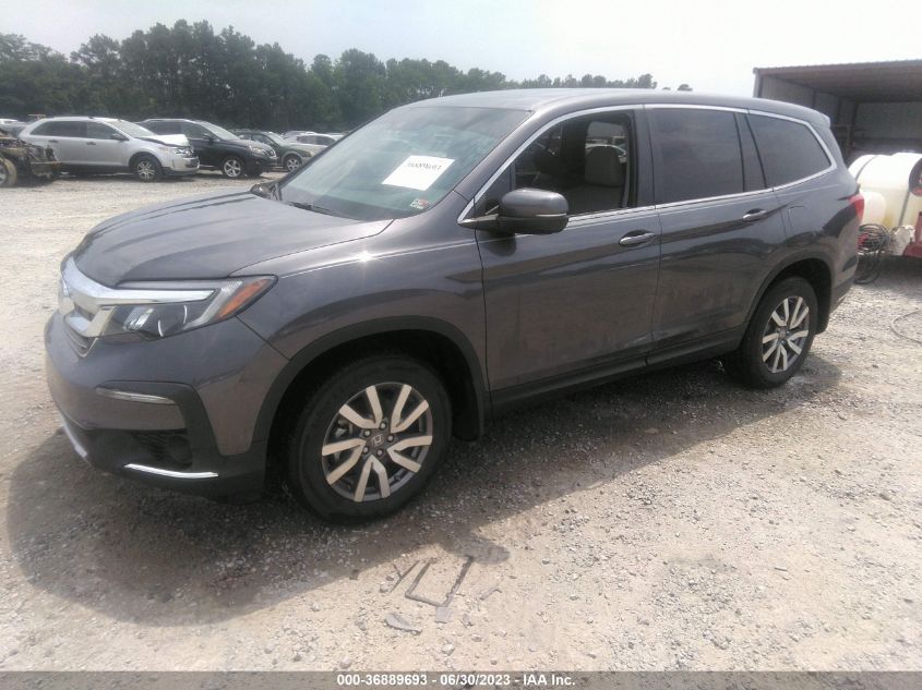 2022 HONDA PILOT EX-L - 5FNYF6H51NB009724