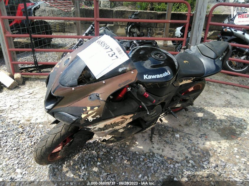 2008 KAWASAKI ZX600 P JKAZX4P168A040091