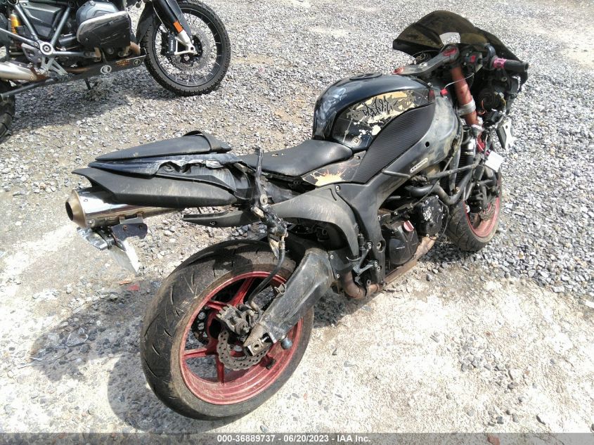 2008 KAWASAKI ZX600 P JKAZX4P168A040091