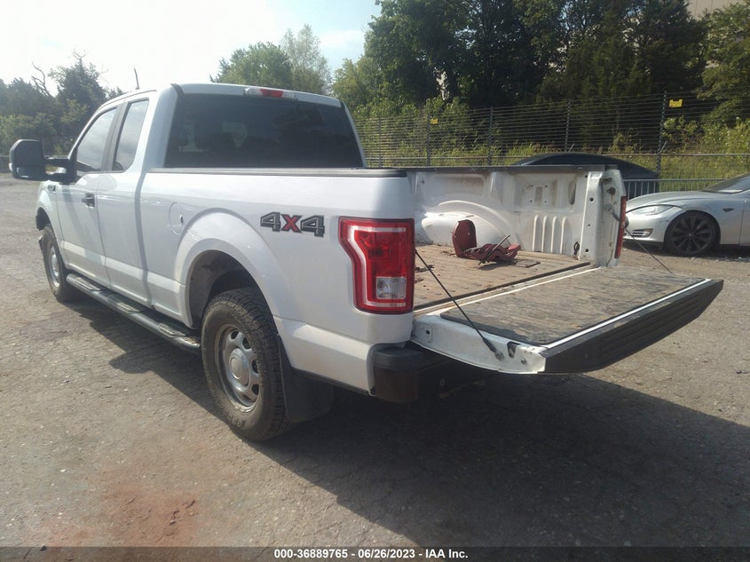 VIN 1FTFX1EF3HKC87942 2017 FORD F-150 XL/XLT/LARIAT