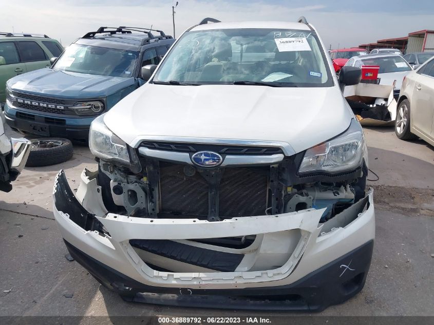 2018 SUBARU FORESTER - JF2SJABCXJH447300