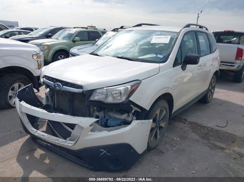2018 SUBARU FORESTER - JF2SJABCXJH447300