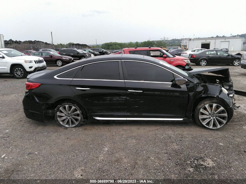 2017 HYUNDAI SONATA SPORT/LIMITED - 5NPE34AF4HH468075