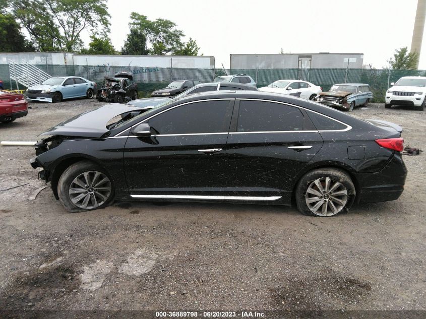 2017 HYUNDAI SONATA SPORT/LIMITED - 5NPE34AF4HH468075