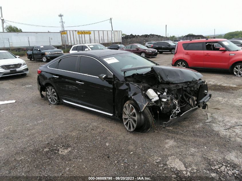 2017 HYUNDAI SONATA SPORT/LIMITED - 5NPE34AF4HH468075