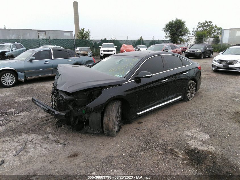 2017 HYUNDAI SONATA SPORT/LIMITED - 5NPE34AF4HH468075