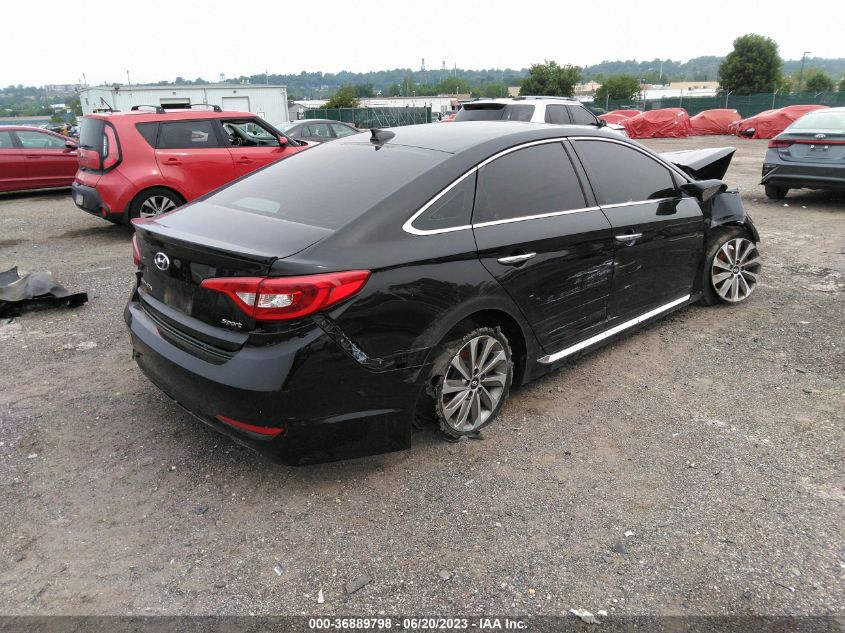 2017 HYUNDAI SONATA SPORT/LIMITED - 5NPE34AF4HH468075