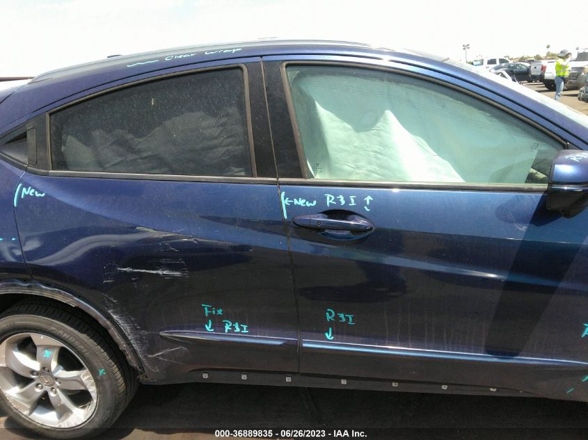 2016 HONDA HR-V EX-L W/NAVI - 3CZRU5H75GM730238