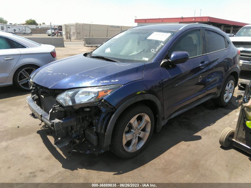 2016 HONDA HR-V EX-L W/NAVI - 3CZRU5H75GM730238