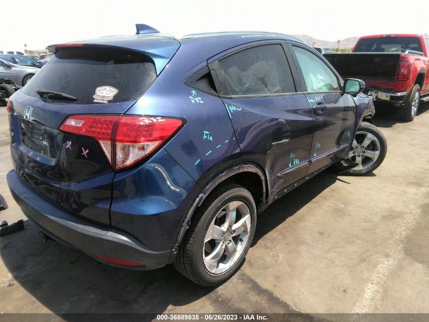 2016 HONDA HR-V EX-L W/NAVI - 3CZRU5H75GM730238