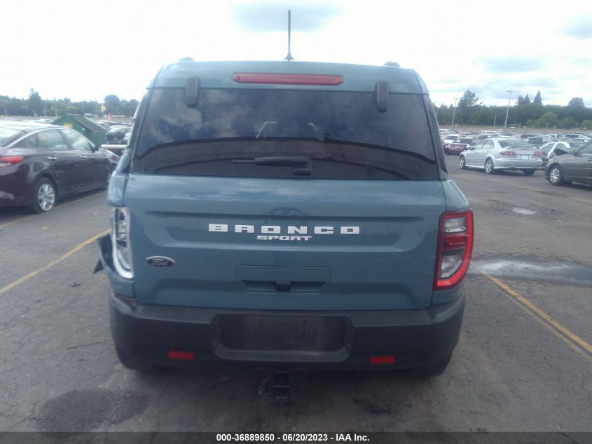 2021 FORD BRONCO SPORT BIG BEND - 3FMCR9B60MRB05051