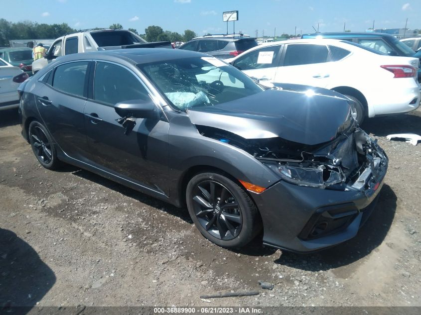2021 HONDA CIVIC HATCHBACK EX - SHHFK7H67MU219789