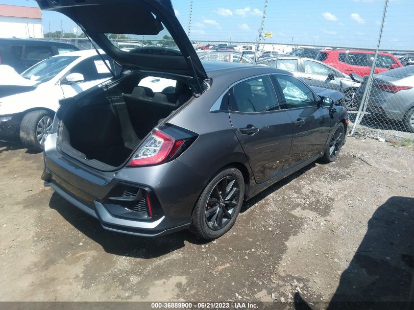 2021 HONDA CIVIC HATCHBACK EX - SHHFK7H67MU219789