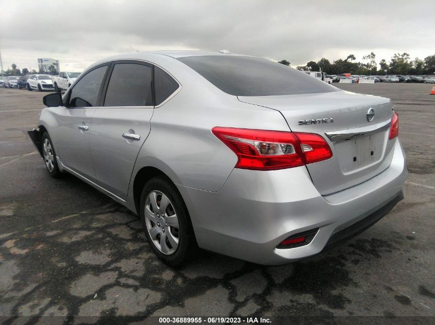 2016 NISSAN SENTRA SV - 3N1AB7AP9GY314817