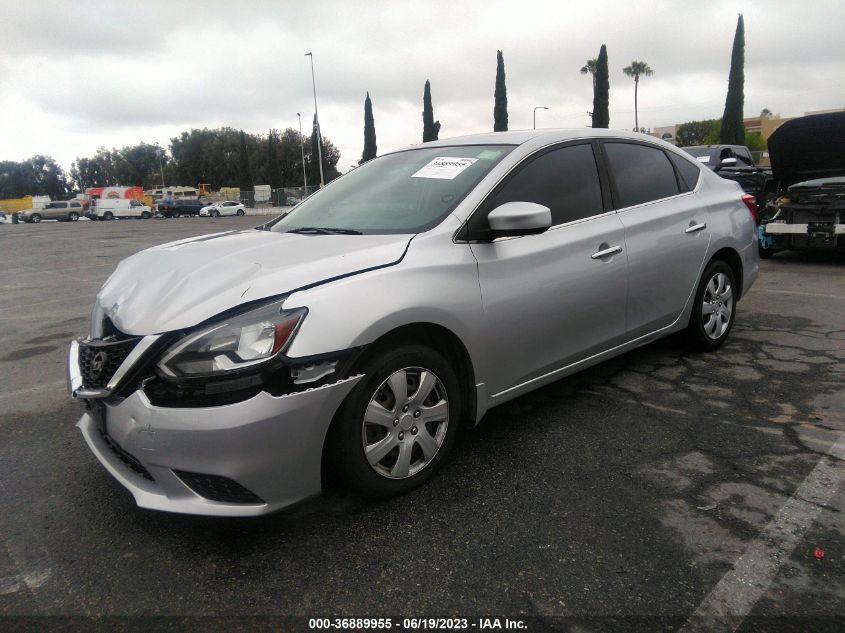 2016 NISSAN SENTRA SV - 3N1AB7AP9GY314817