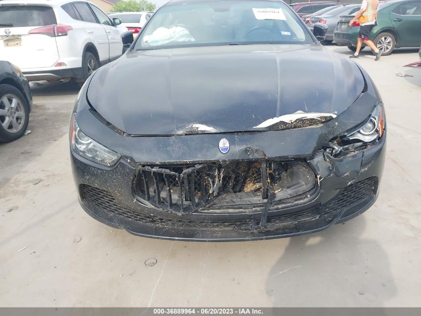 2014 MASERATI GHIBLI ZAM57XSA6E1105624