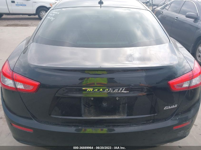 2014 MASERATI GHIBLI ZAM57XSA6E1105624