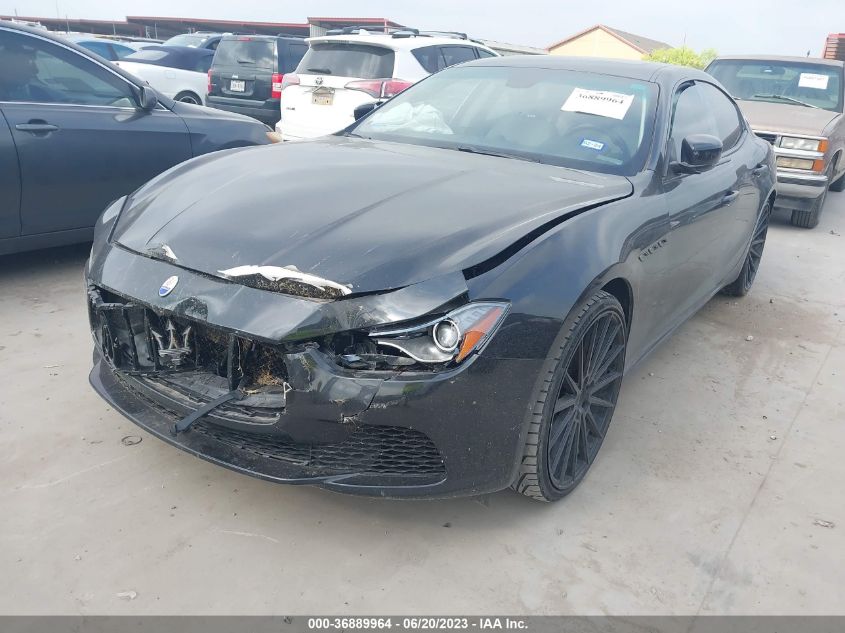 2014 MASERATI GHIBLI ZAM57XSA6E1105624